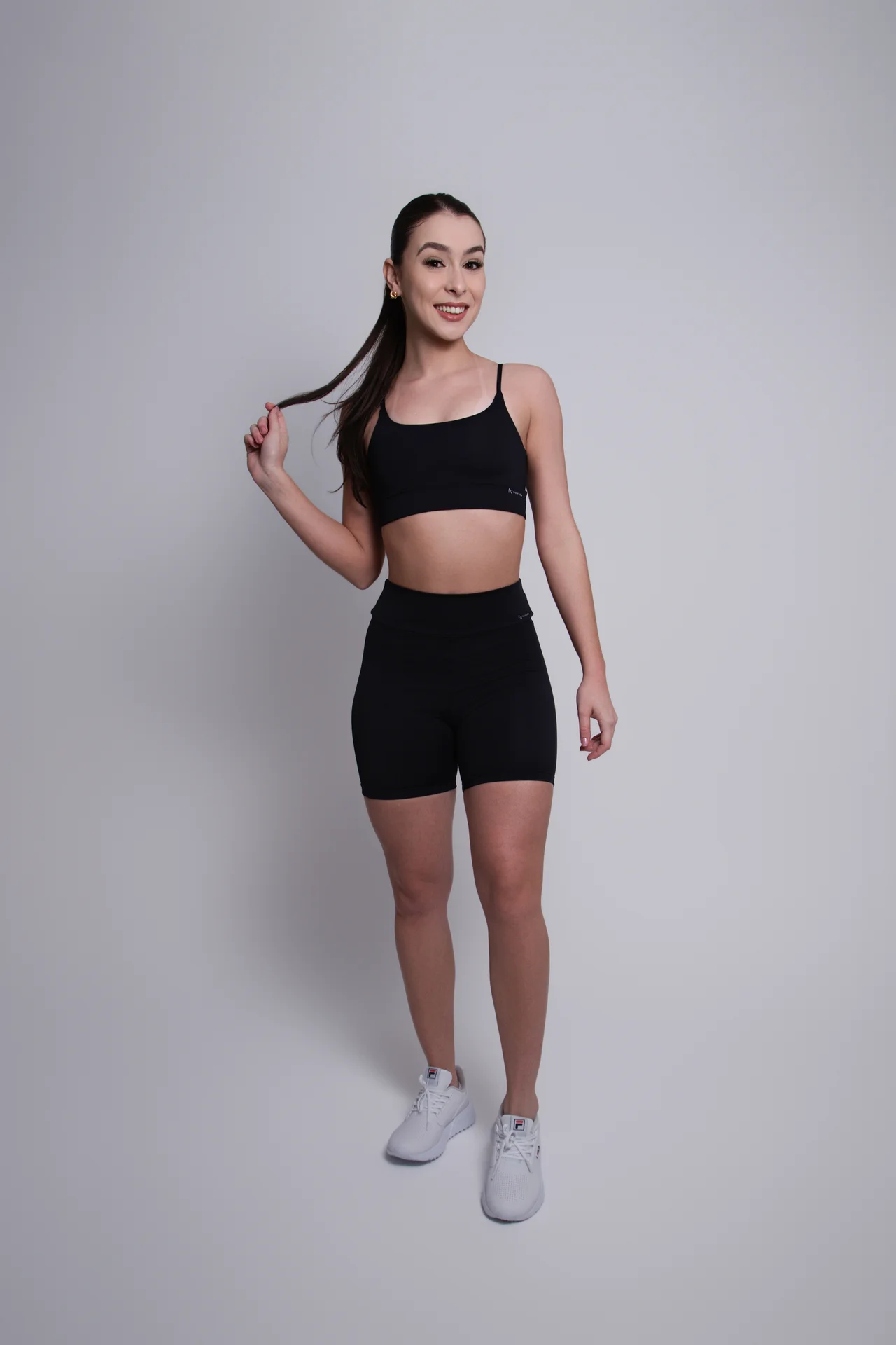 Conjunto Sculpt NEVUÉR — Preto · frente
