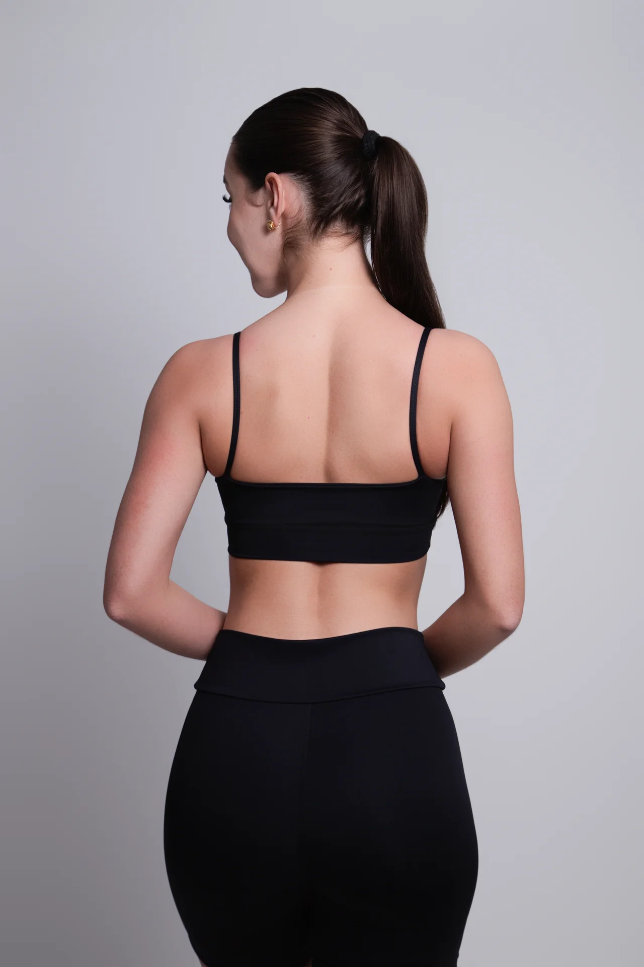 Conjunto Sculpt NEVUÉR — Preto · costas