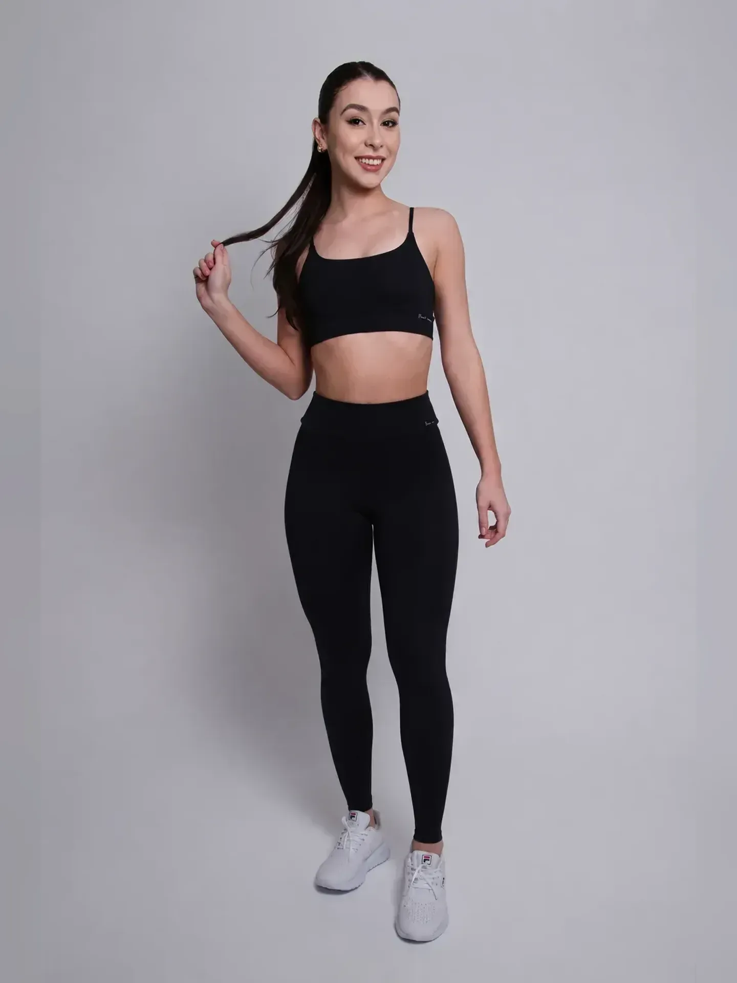 Conjunto Sculpt Legging NEVUÉR · Preto · 1