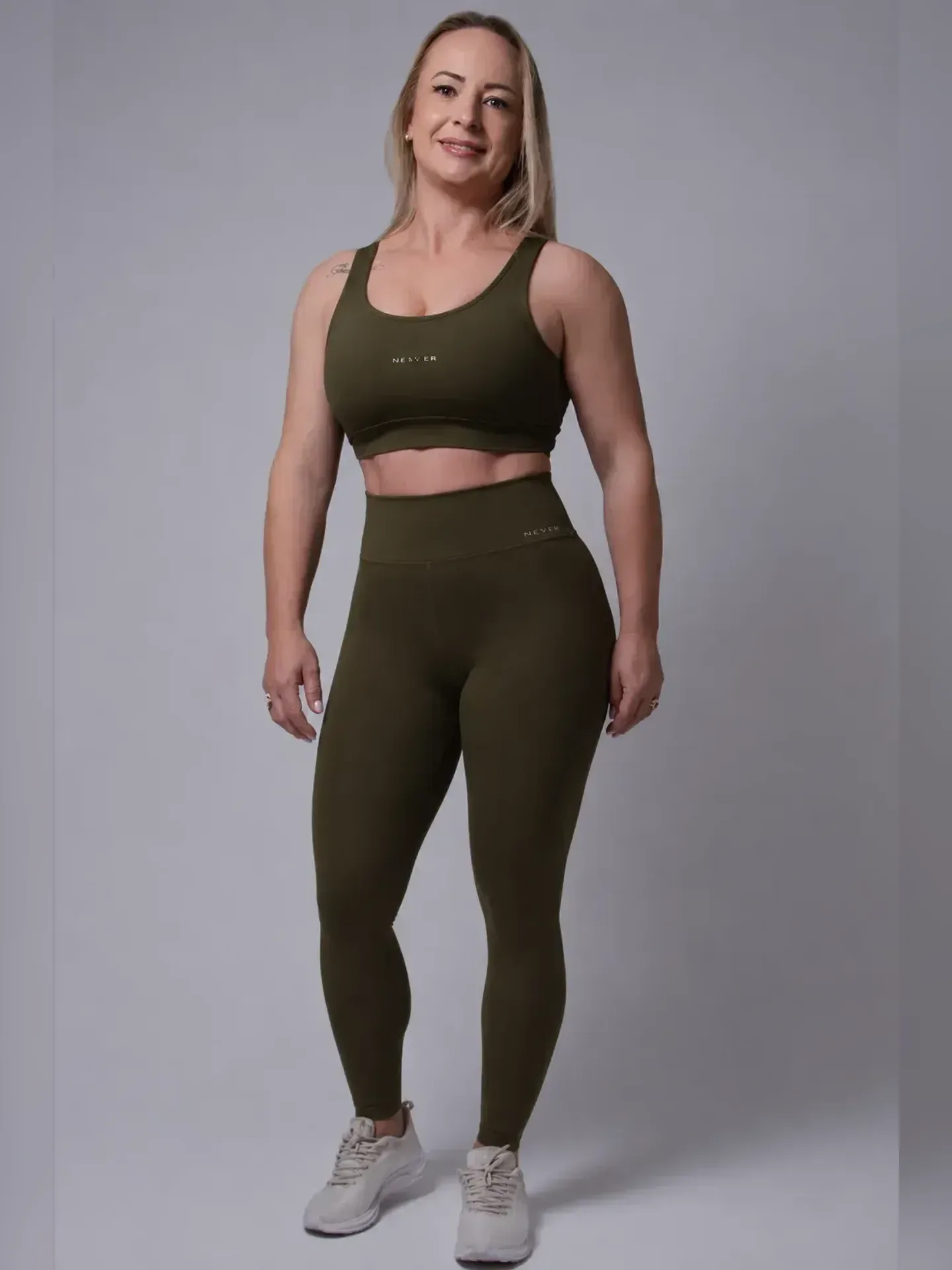 Legging Sculpt NEVUÉR Verde Militar